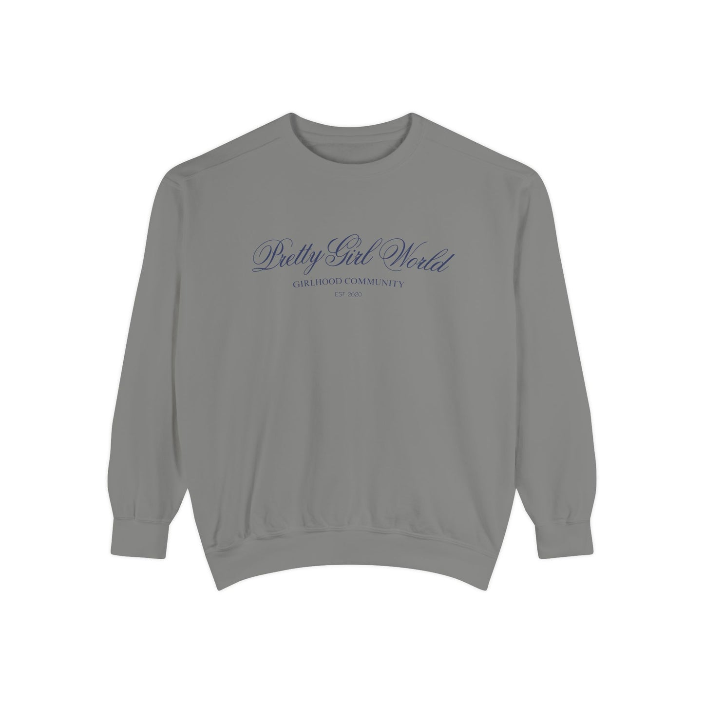 Pretty Girl World Vintage Crew