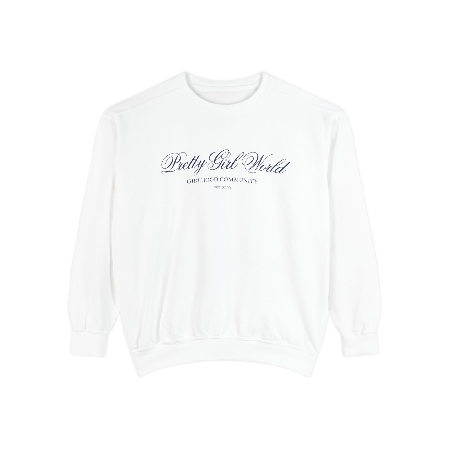 Pretty Girl World Vintage Crew