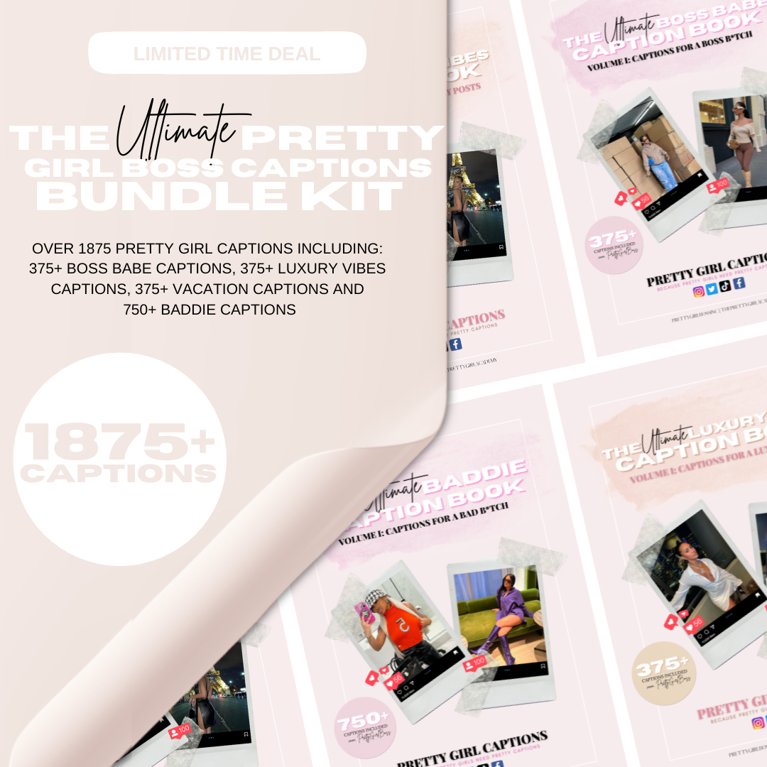 The Ultimate PGB Caption Bundle Kit